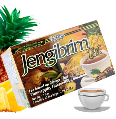Té Jengibrim Raíz De Jengibre, Piña, Linaza Y Canela Gn+vida